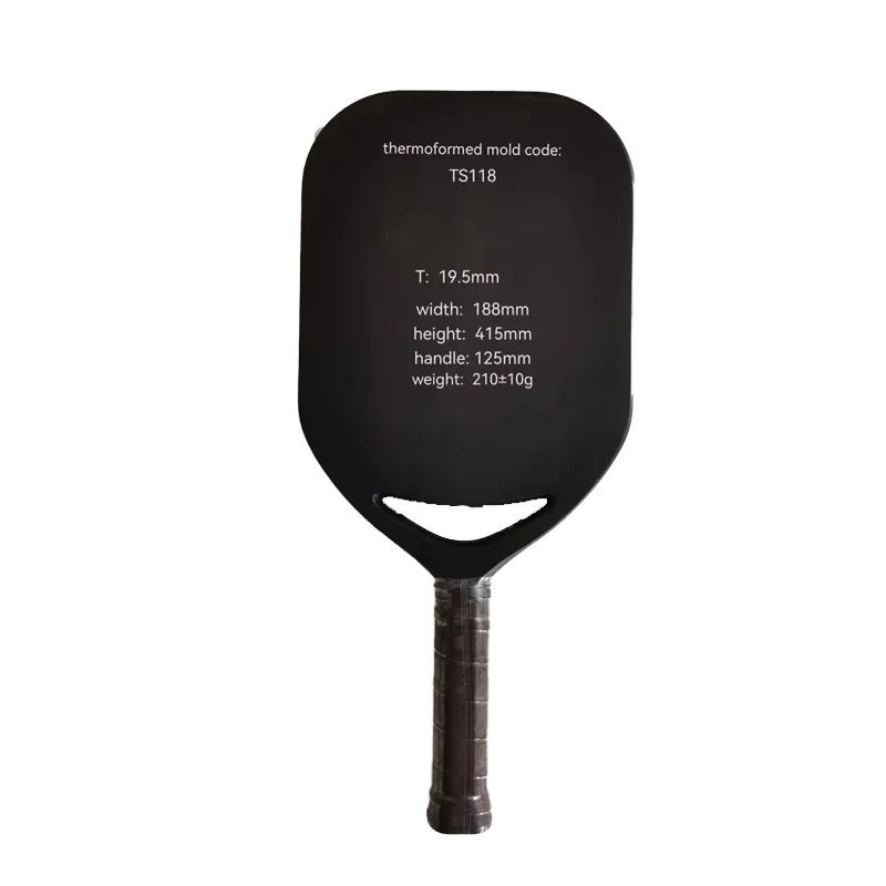 T300 Carbon Fiber Pickleball Paddles with Cushion Comfort Pickleball Paddle Grip Redesigned for Performance and Control TS118