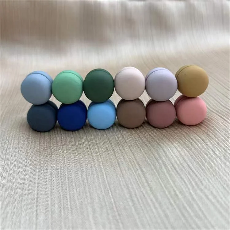 29 Colors Circle Hijab Magnet Brooch Accessory Magnetic Brooch Luxury Pin Hijab Pins Magnet Brooches Magnet Metail Pin Wholesale