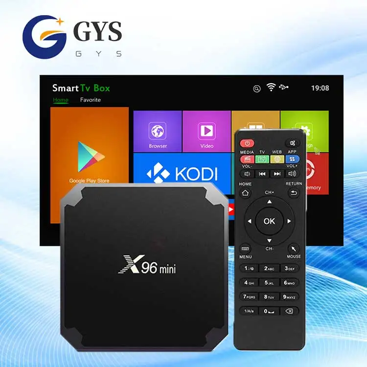 X96 MINI Good Quality Amlogic S905W Mini Support 4k 2.4g WIFI Smart Android Tv Box