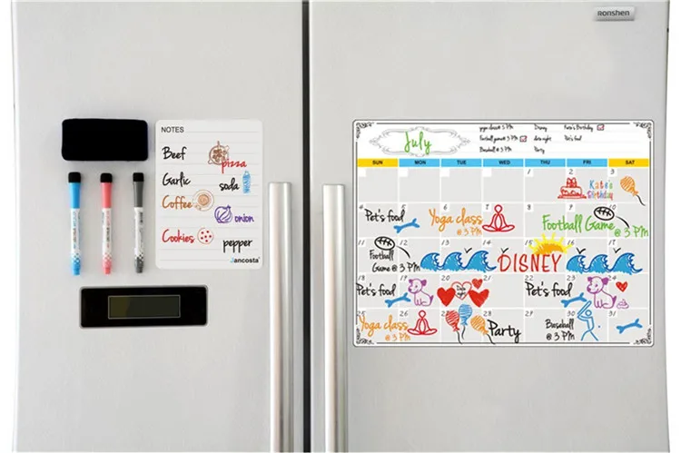 Animal Magnetic Reward Chart for Kids/ Magnetic Monthly Calendar Fridge Magnets Magnet + Paper Customized Size Paper Box 3-5days