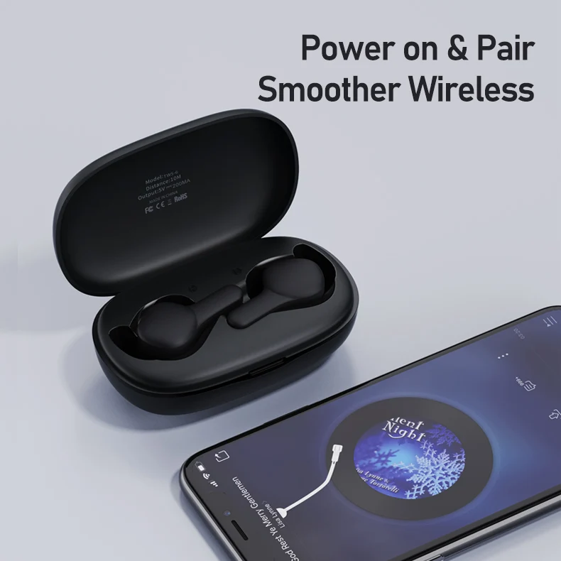  Спортивные наушники Remax Join Us TWS-6 10h для воспроизведения музыки стерео Bluetooth 5 0 настоящие Беспроводные