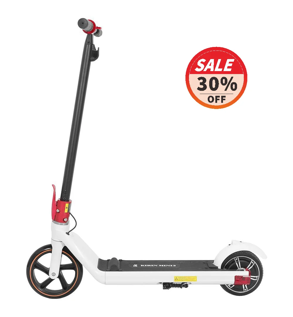 Скидка 30% на Рождество, подарок в США, Прямая поставка, высококачественный дешевый детский складной электрический скутер KugooKirin Mini2, мощность 150 Вт