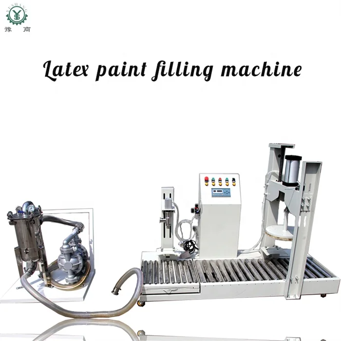 
Wholesale Price Easy To Maintain Latex Paint Pump Filling Machine Emulsion Latex Paint Filling Machine 
