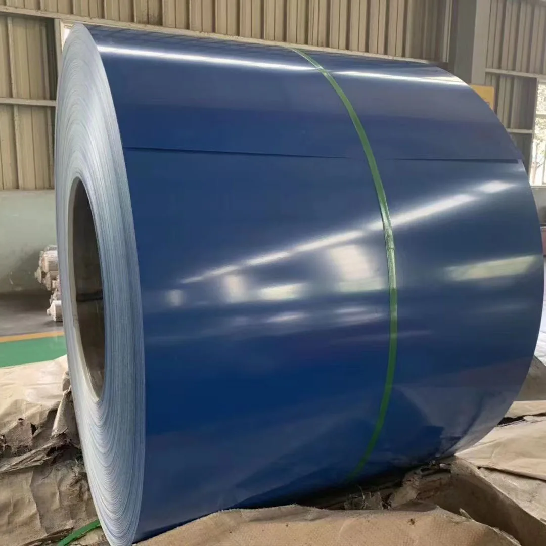 0.6mm Thick Prepainted ral PPGI color coated galvanized steel  Corrugated Coils/Sheet