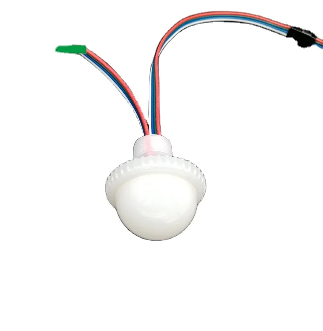 programmable 35mm ucs1903 full color  led pixel point outdoor waterproof amusement led dot light