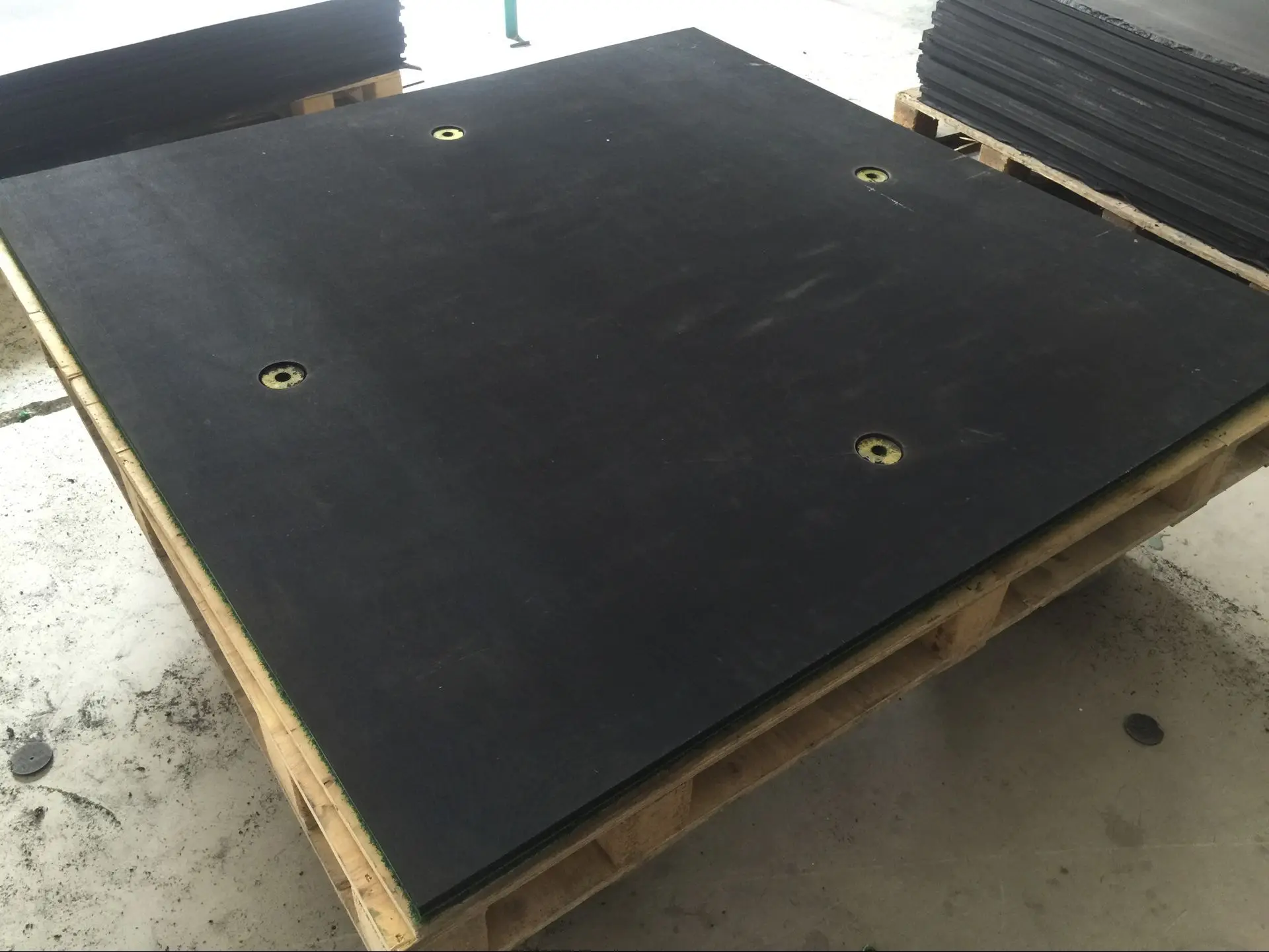 Anti-Curling Nylon Turf Golf Mat For Driving Range Practice Course With Hard Rubber