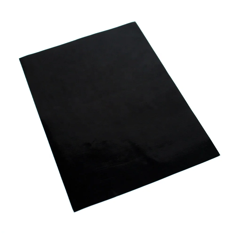 3- Black Color Heat Resistant Non-sticky PTFE Coated Fiberglass Fabric Cloth Sheet for Heat Press Cover