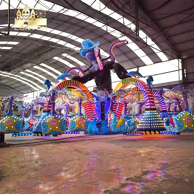Cheap Amusement Park Rides Sea Big Octopus For Park Outdoor Games Price