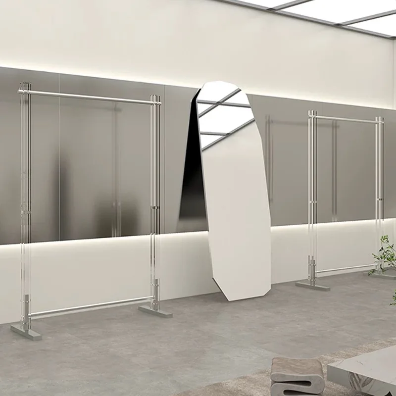 Household Multi kinetic Large Acrylic Floor Hanger Acrylic Floor Vertical Roller Hange