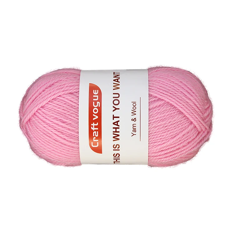 Craft Vogue 100g 3ply 100%wool yarn wholesale for custom knitting and hand knitting