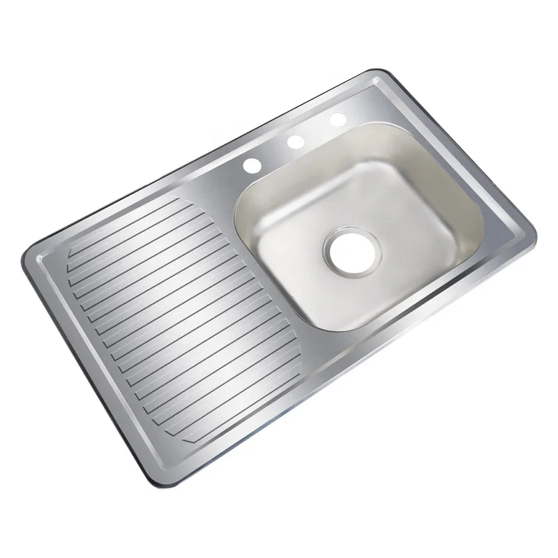 
Professional Manufacturers Kitchen Sink Suppliers SS201 Cabinet Kitchen Sink Single Bowl Kitchen Sink 