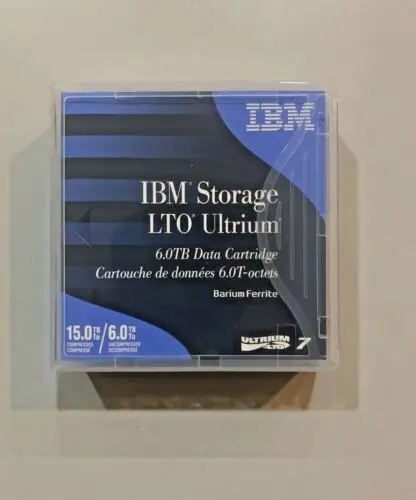 New I B M LTO7 Cartridge 38L7302 Ultrium-7 6.0TB-15TB 6T
