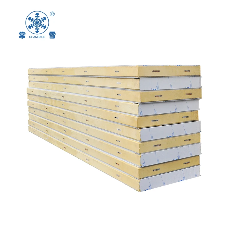 factory popular cold room storage freezer corrugated panels price with decoration pu sandwich wall panel