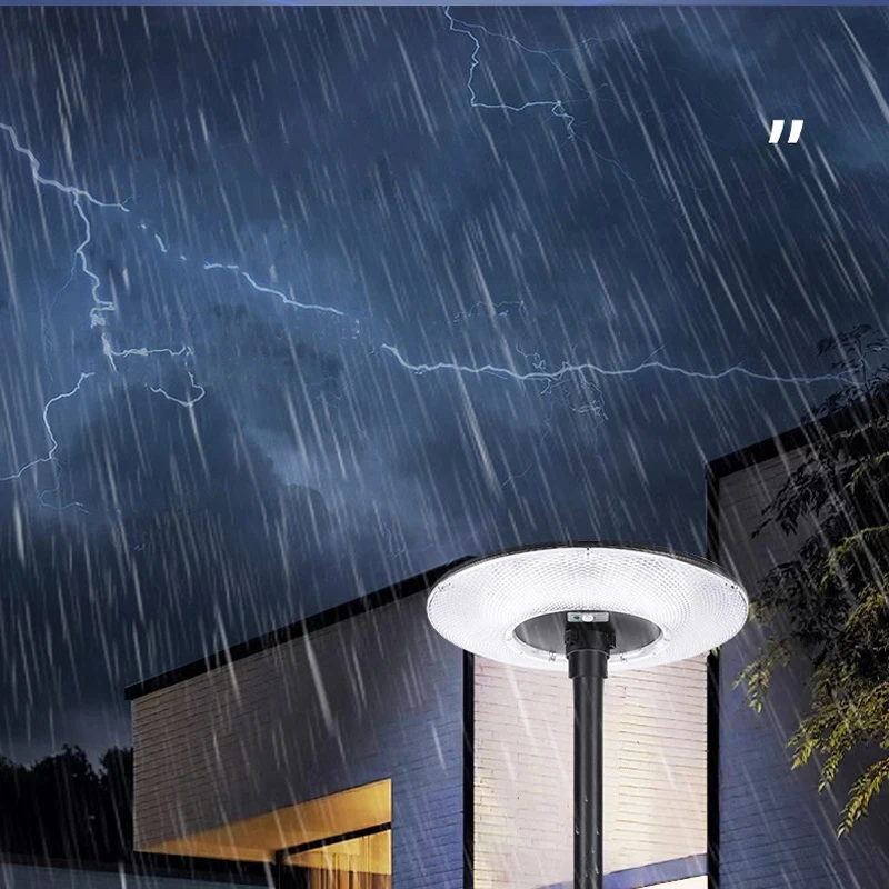 Solar Powered Outdoor Pathway Yard Patio Walkway Driveway Light Street Lights Watering Base Easy to Move LED Solar Garden Lamp