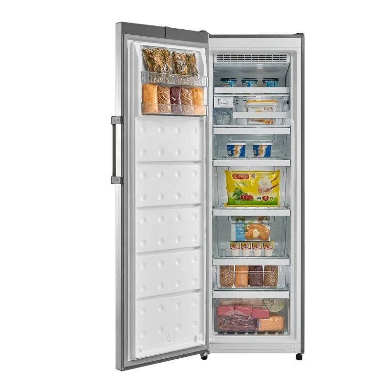 260L No Frost Vertical Upright Single Door Freezer with Twist Ice Maker