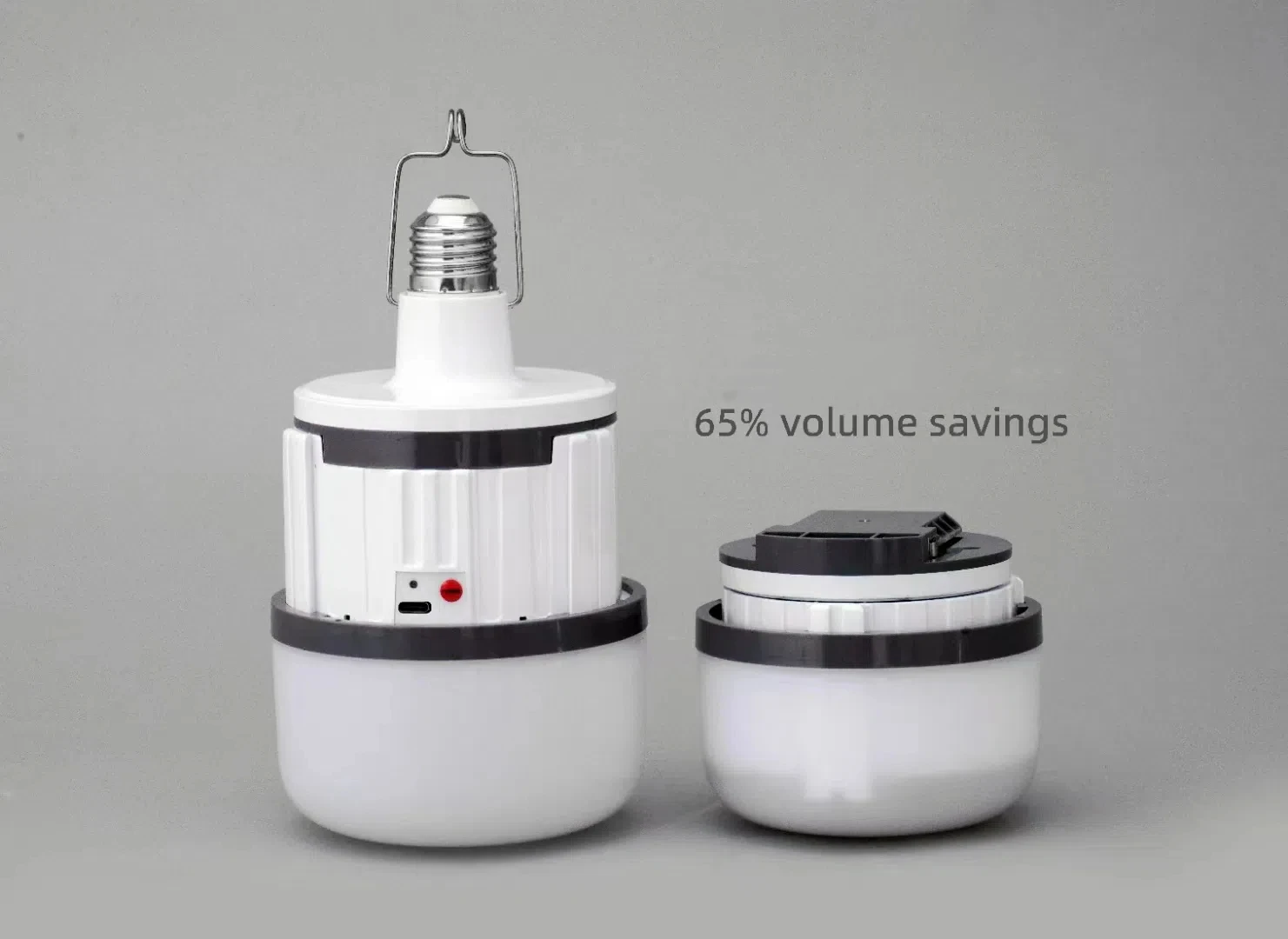 Хорошее качество E27 5 В Type-c портативная перезаряжаемая лампа для кемпинга дома Светодиодная аварийная