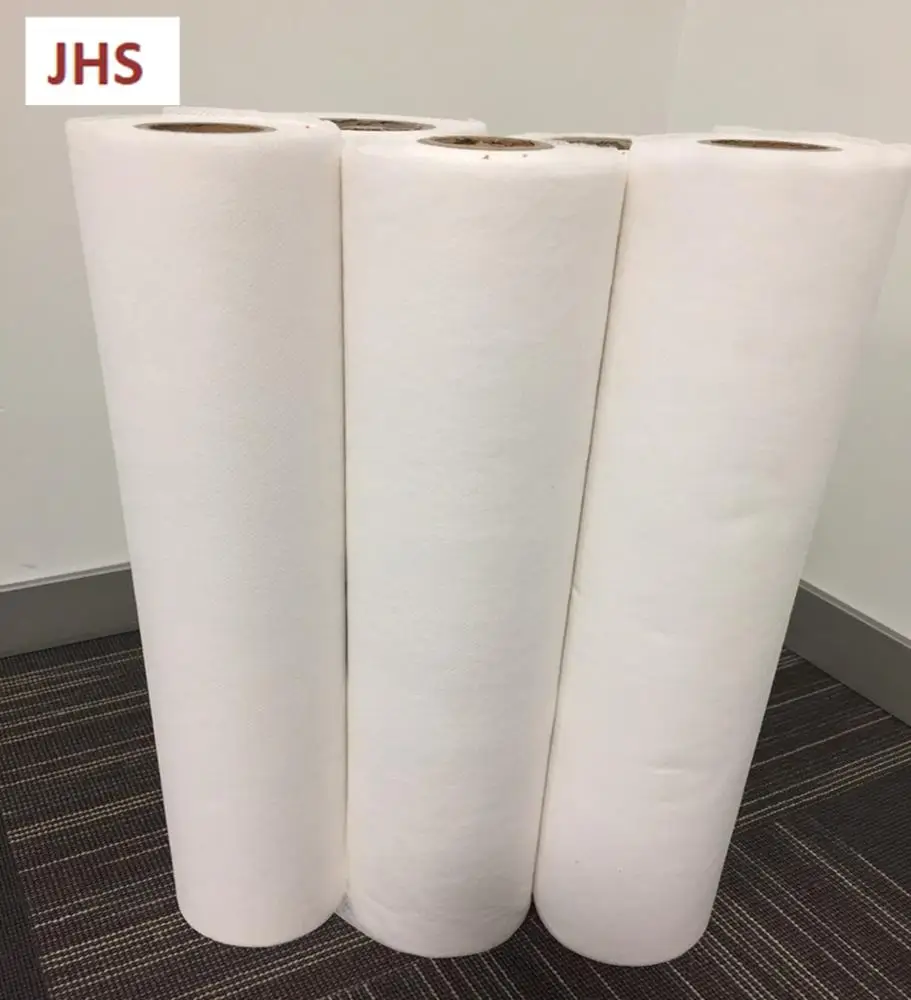 
Factory price Spunlace Nonwoven Industrial usage non woven Cleaning Cloth wipe jumbo rolls 
