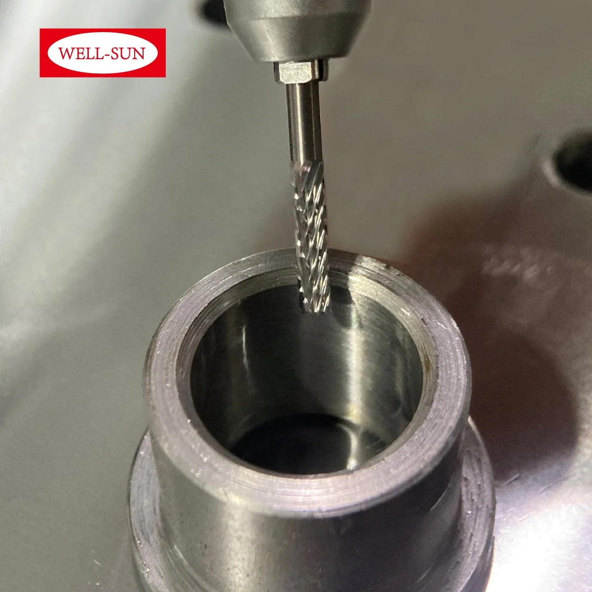 B-03-300185 Factory Cylindrical With End Cut Tungsten Rotary Carbide Burr 3mm shank Removing Metal Working Bur