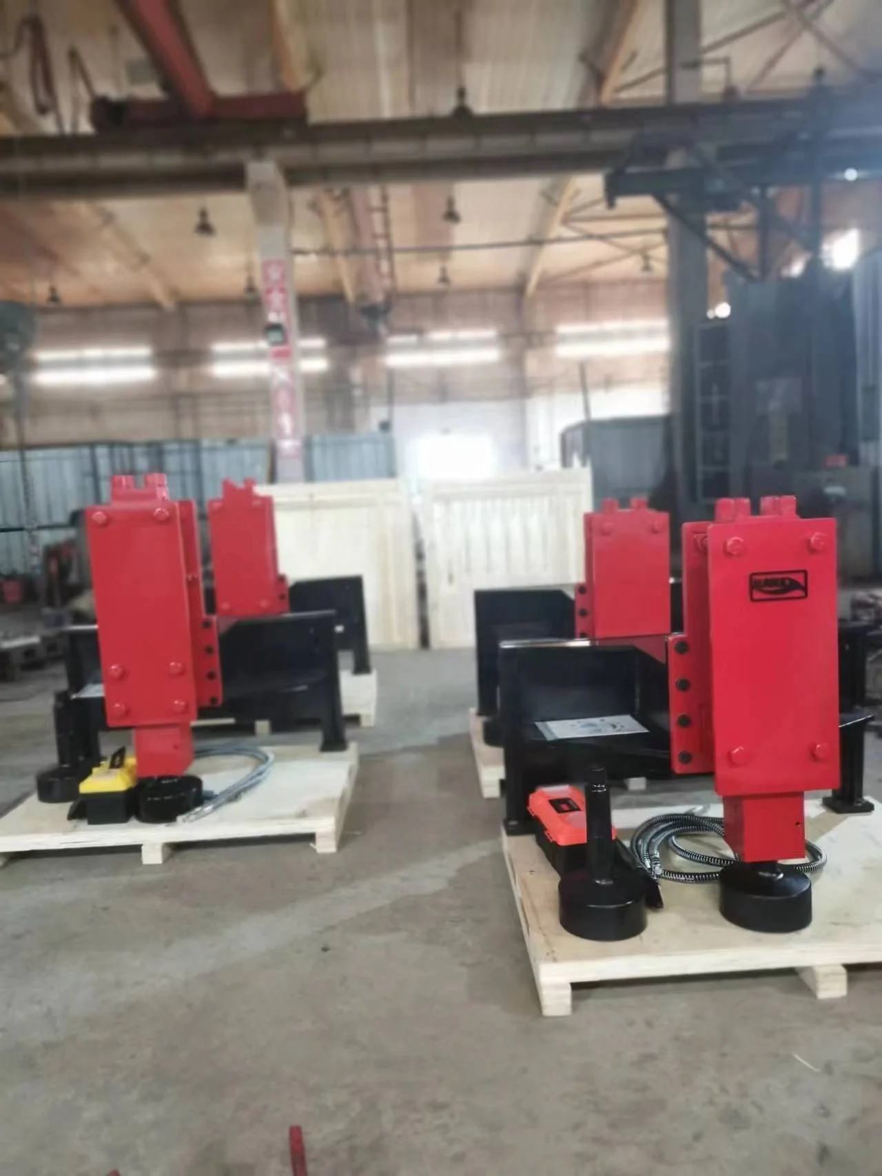 New Skid Steer Mounted Steel Post Driver Excavator Hydraulic Breaker for Construction Machinery with Core Bearing Components