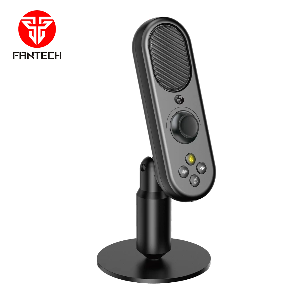 Fantech MCX02 Levisoa Live Custom Logo Professional Streaming RGB Condenser USB Microphone