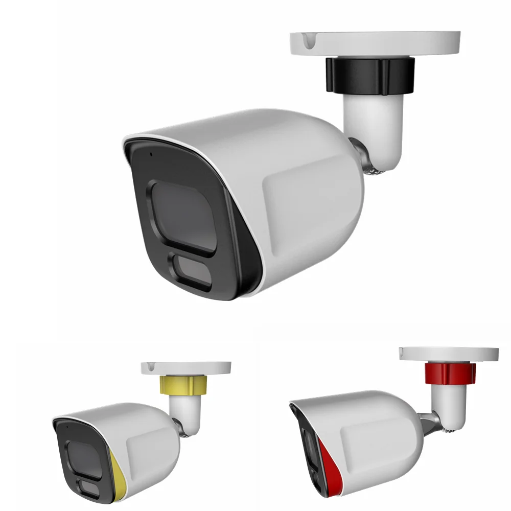 Security Camera Case Enclosure Custom Aluminum Die Casting CCTV Bullet Waterproof IP66 Camera Metal Housing For CCTV Camera ANPR