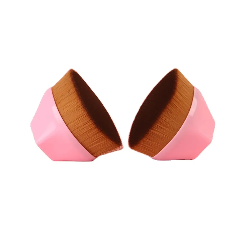 Hot sale flat head single makeup brush non-marking daily makeup soft hair foundation brush