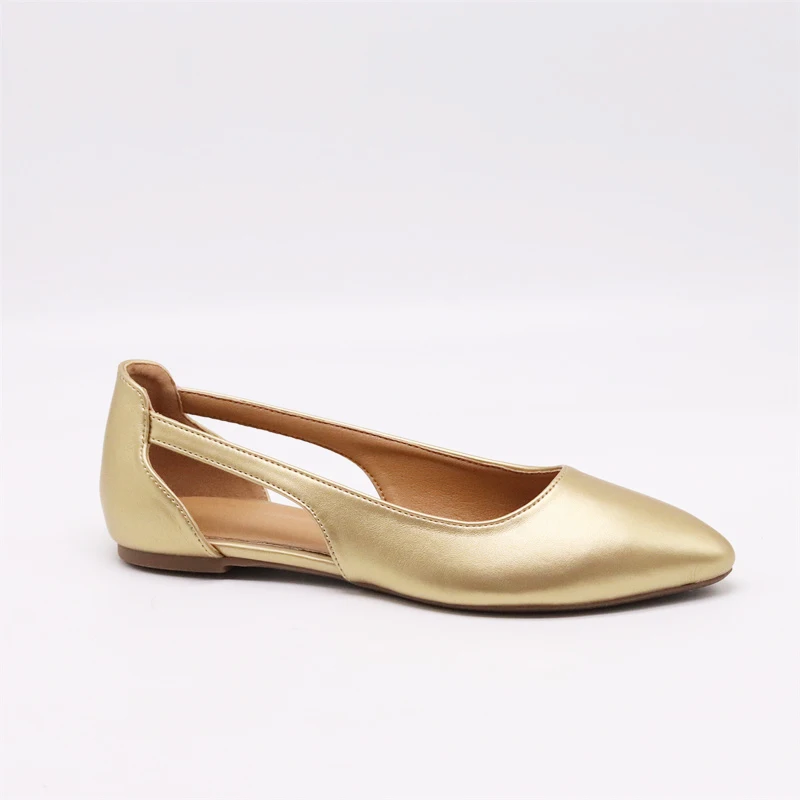 Plus Size 35-43 Women Flats Slip on Ballet Flats Candy Color Women Elegant Boat Shoes Black Loafers Faux  Shoes Women