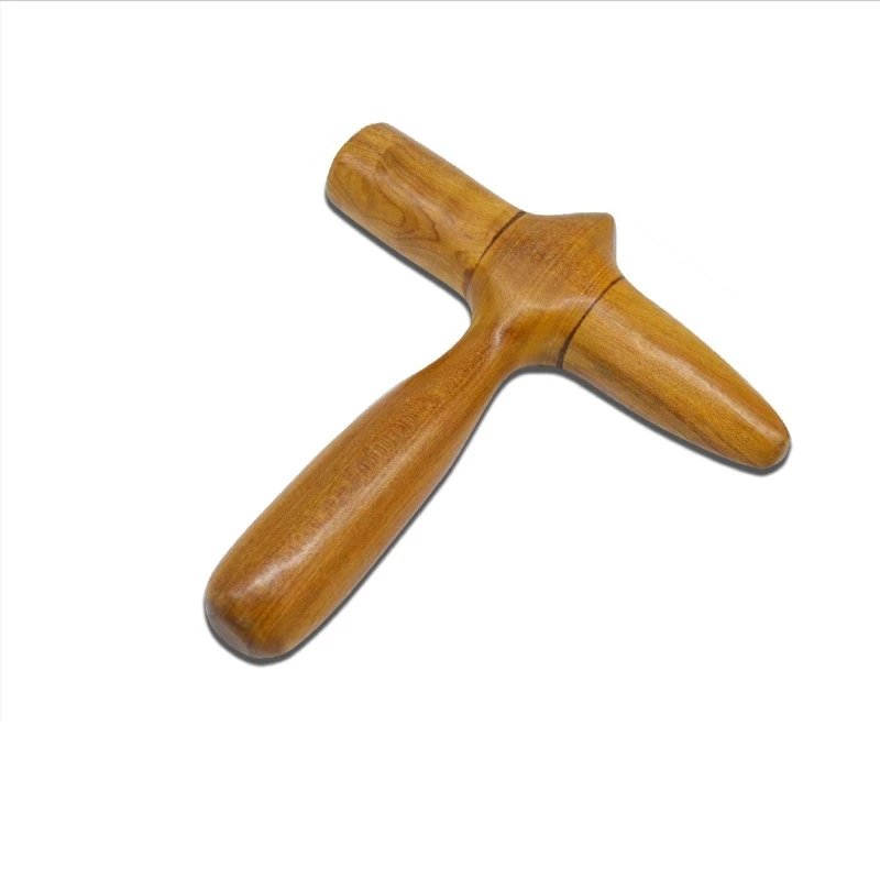 Fragrant Body Foot Reflexology AcupunctureThai Therapy Meridians Scrap Lymphatic Health Care Beech Wood Massager Tools