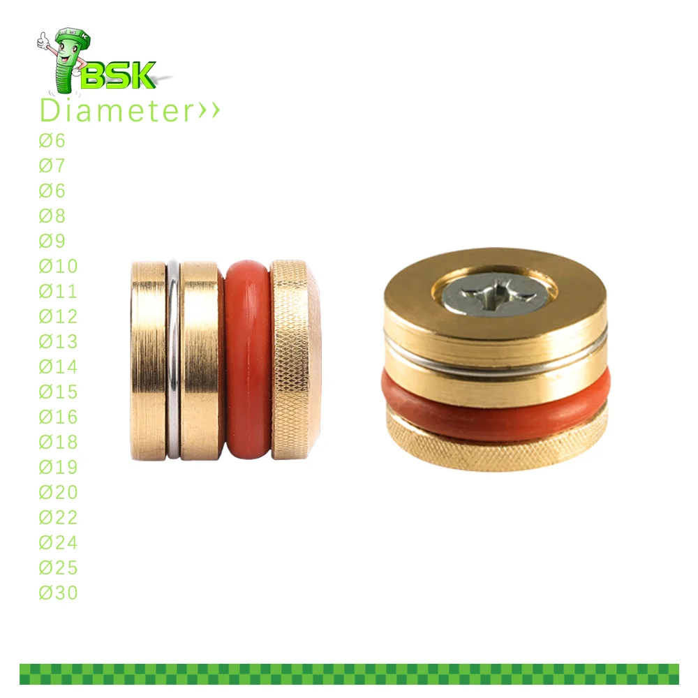 Factory manufacturer mould cooling water copper circuit plugs for plastic machine hexagon cooling circuit plugs