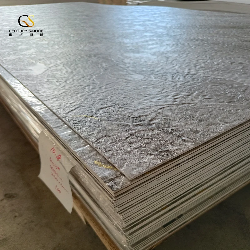 1220x2440mm 2.8mm waterproof UV marble panel for wall panel for Living room PVC marble alternative board production