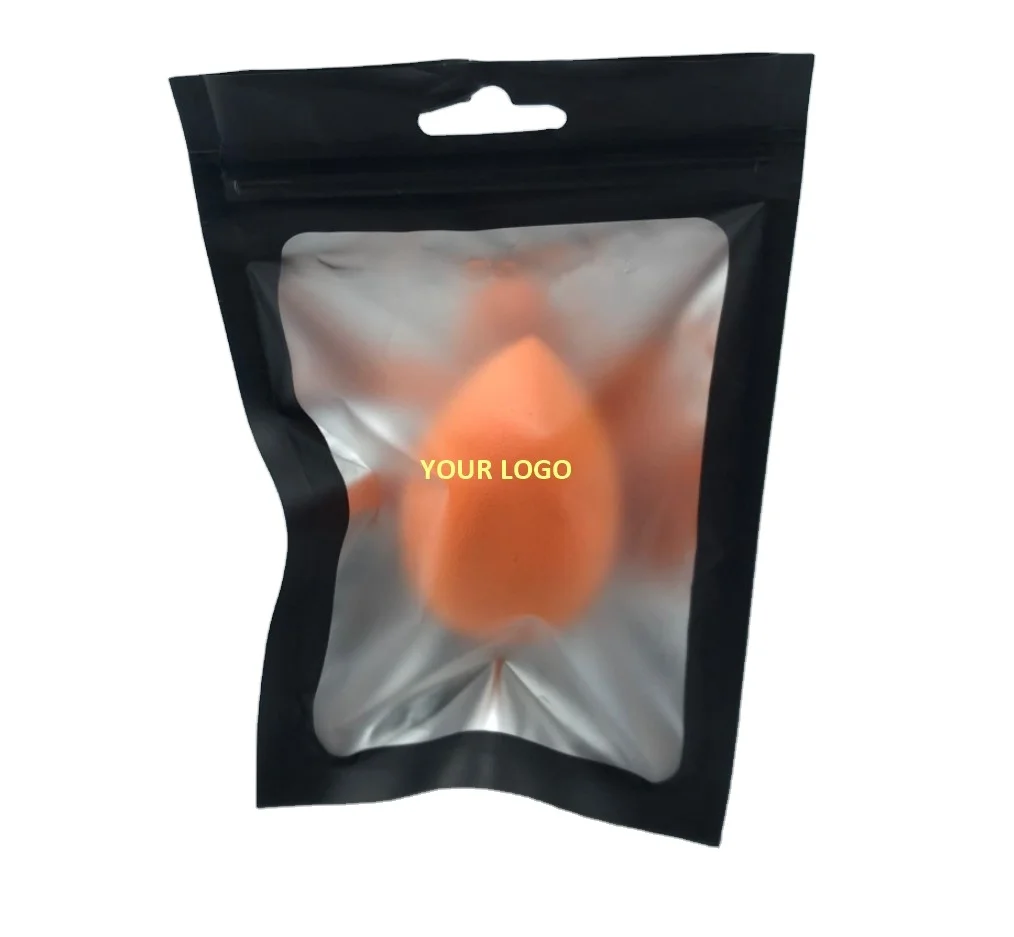 2024 new arrival super soft latex free microfiber makeup foundation cosmetic sponge with logo