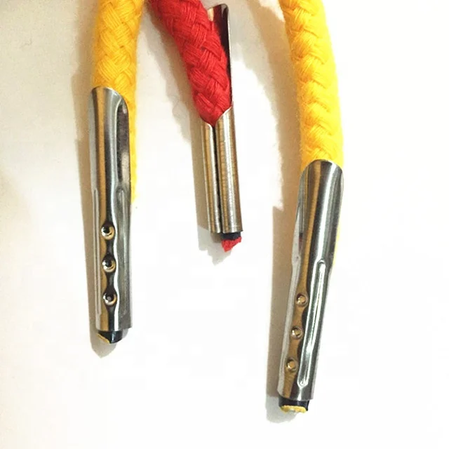 
pp/polyester rope with plastic/metal tail shopping bag handle 