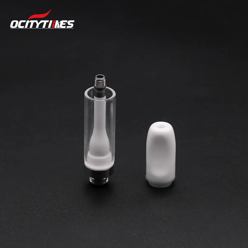 
Full ceramic body vape cartridge 0.8ml custom vape cartridge 