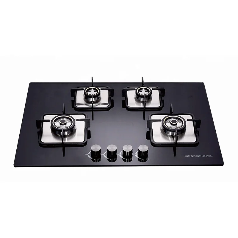 Hot Sale Black Colored S.S 2 Burner Gas Cooking Range In Pakistan India