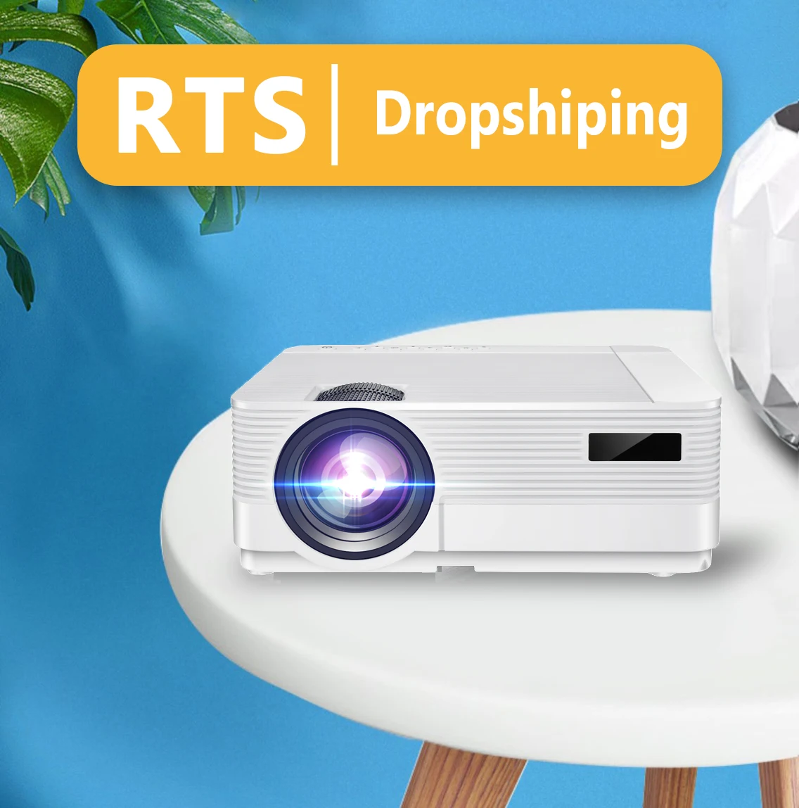 1080P мобильный телефон WIFI проектор экран зеркального отображения смартфон видеопроекторы 4K для домашнего