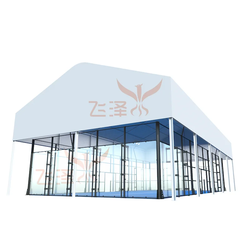 Source Factory Sturdy and Durable Padel Courts Paddle Tennis to Sports Clubs Padel Clubs for Daily Training and Competition