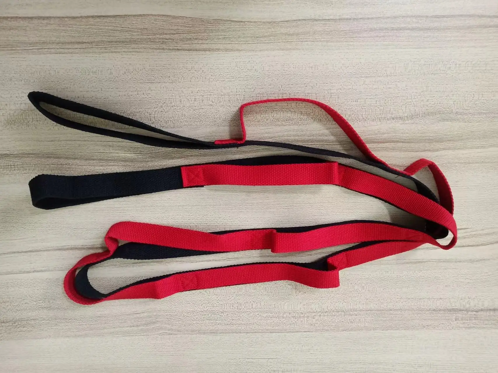 Yoga Strap for Stretching with 12 Loops Hamstring Stretcher Belt Physical Therapy Equipment for Best Flexibility Stretch Strap