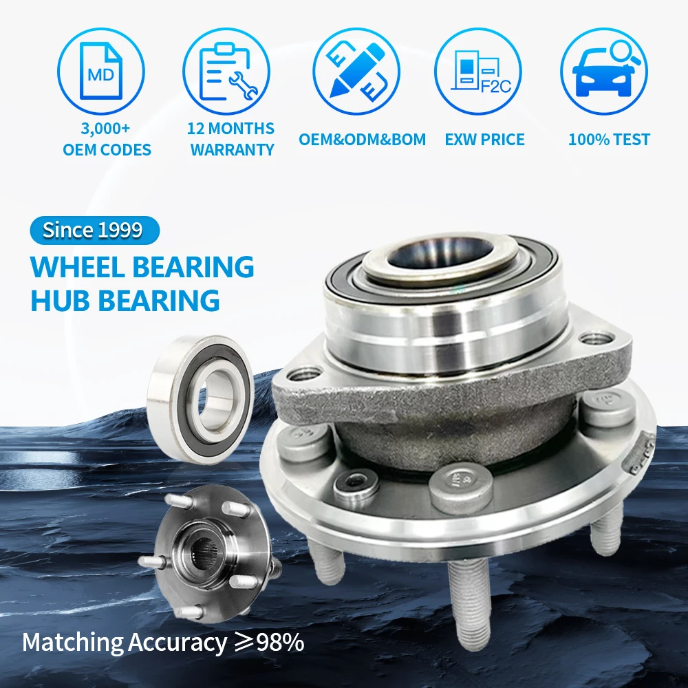 HNN Japanese car wheel bearing Front Rearwheel hub bearing  For NISSAN Tiida/C11 2005-2011 43202-ED000 43202-ED510 43202-EM30A