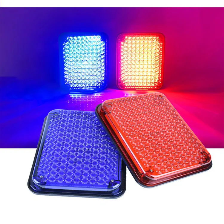 Led Car Flashing Warning Lights Automotive Emergency Caution Light Safety PC Material Flashing Light