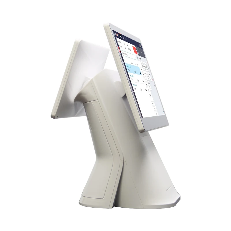 15.6' +11.6' Touch screen POS Machine with Built-in printer for retail Supermarkets and Restaurants