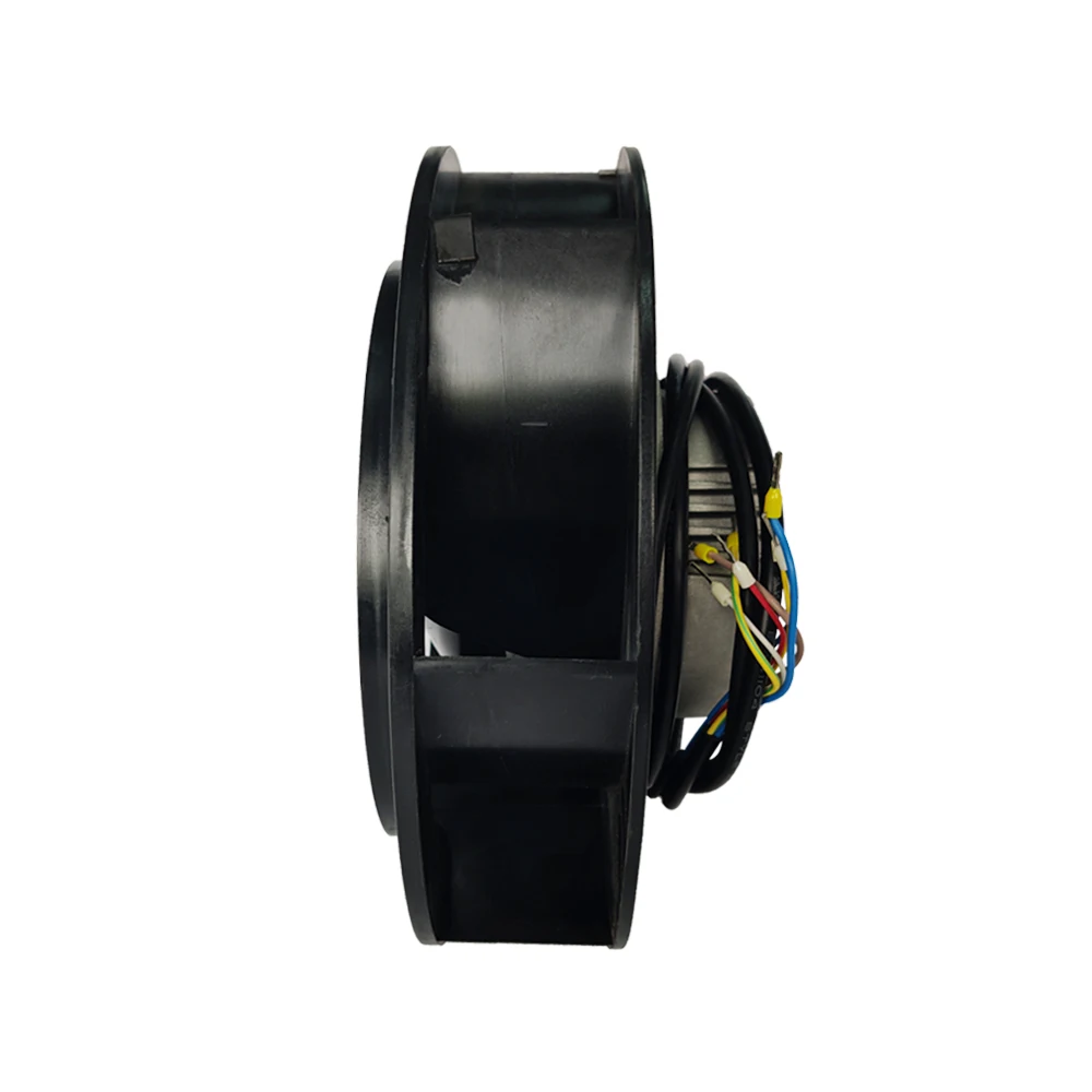 Kiron 250mm ac pa66 backward curved centrifugal fans heat exhaust centrifugal cooling ventilation fan for base station