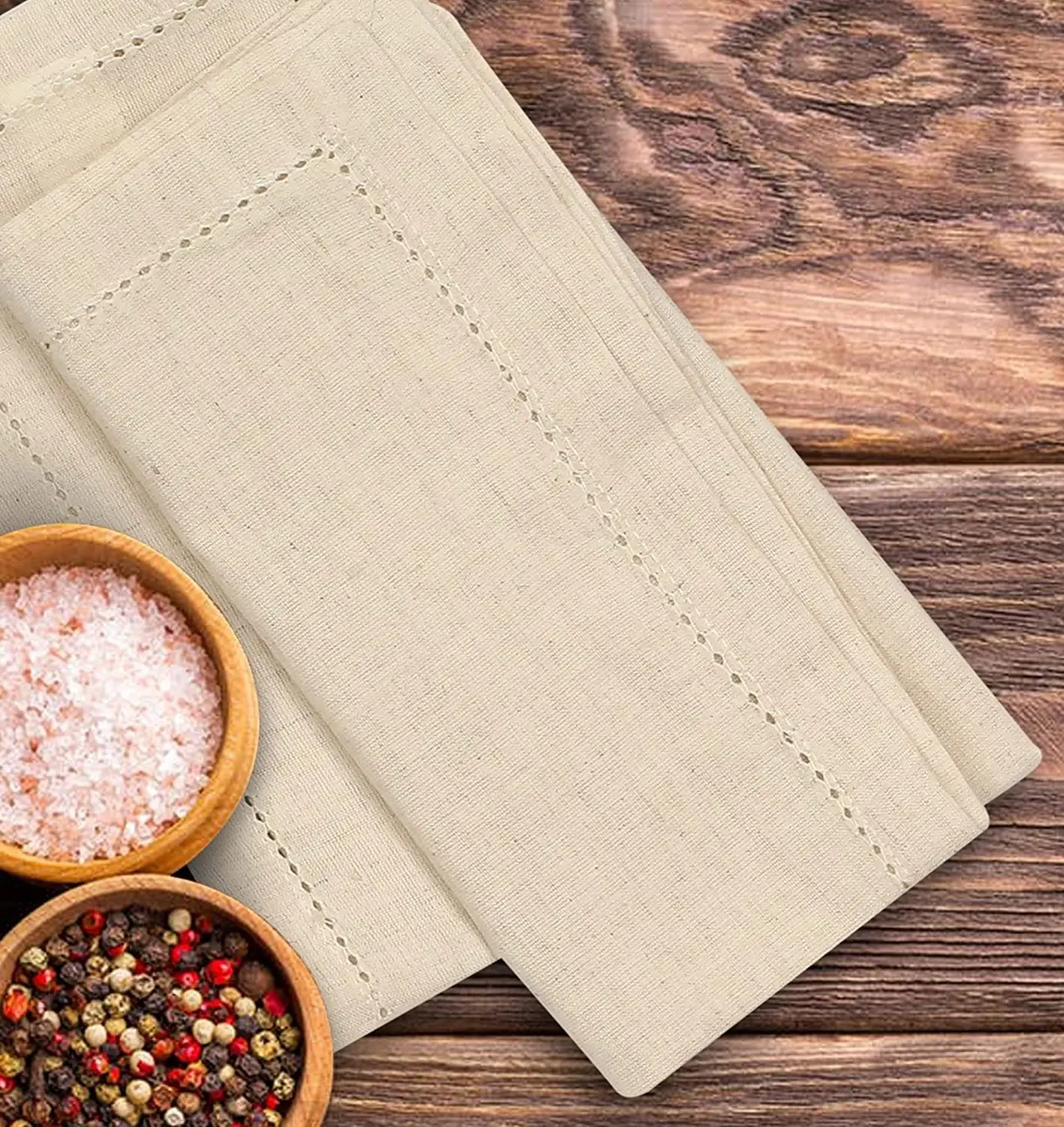 Хлопчатобумажные льняные салфетки