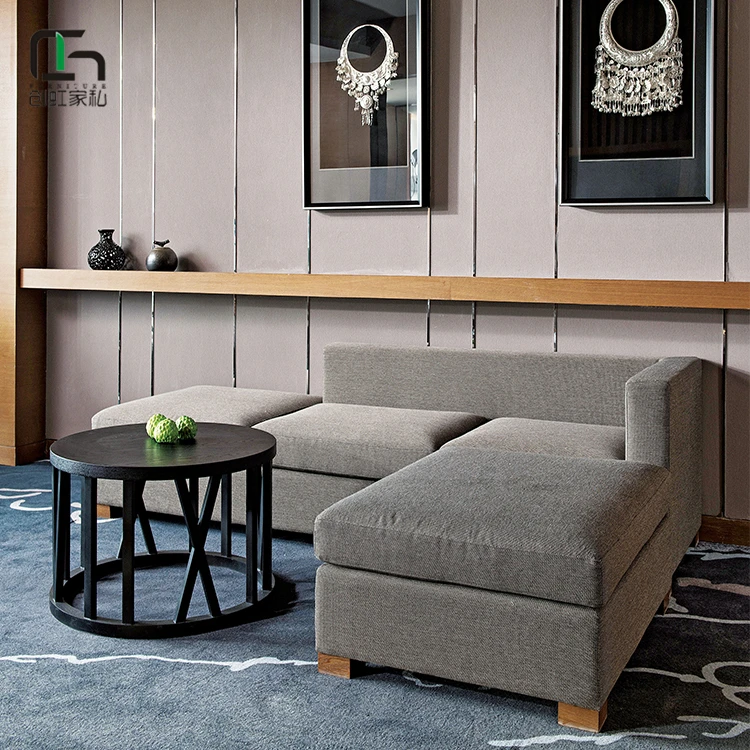 Factory wholesale durable design hotel furniture sofa bed