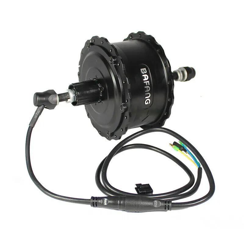 RisunMotor Ebike 48V 750W Ba Fang Brushless Geared Thread-on Cassette Fat Tire Hub Motor 175mm 190mm