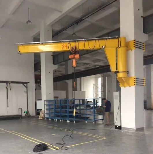 Tavol Vanbon good price 2 ton electric hoist working with 2t jib crane in workshop