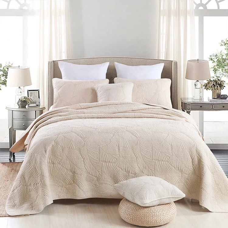 Bed Spread Wholesale Luxury Bedspread Set Ultrasonic Quilt Bedding