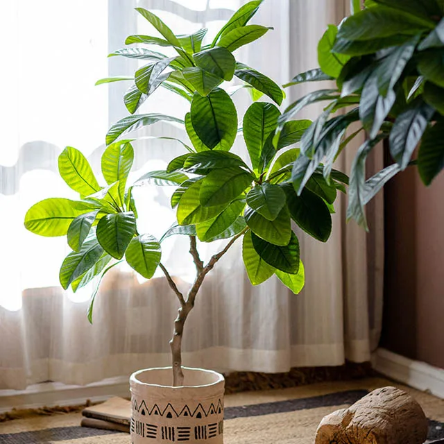 Simulation plant large magnolia tree home shop decoration bonsai ornaments artificial plant Nordic