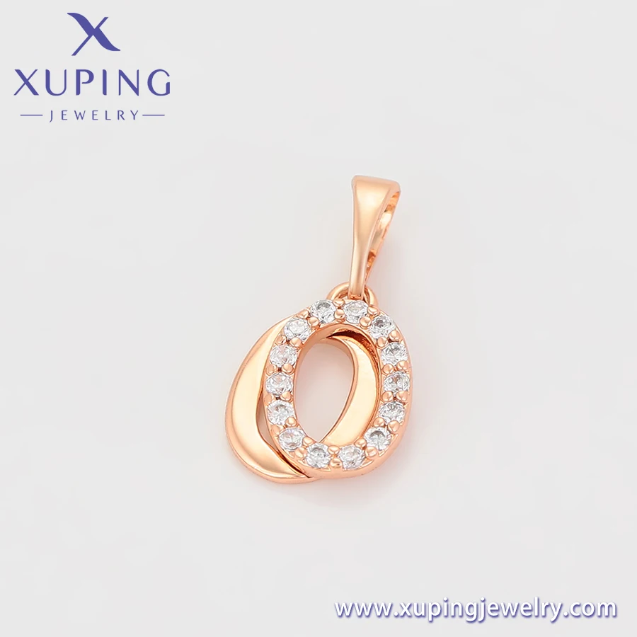 A00919923 Xuping fashion simplicity pendant Rose gold color Neutral Environmental Copper jewelry gifts best selling Pendant
