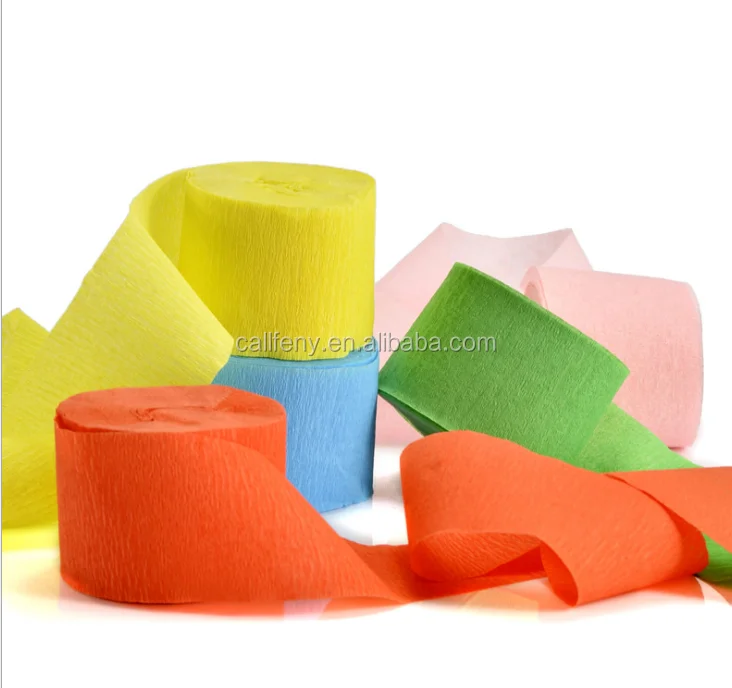 Fiestas decoracion colorful  tissue paper party streamer for party backdrop Birthday Wedding Babyshower decorations