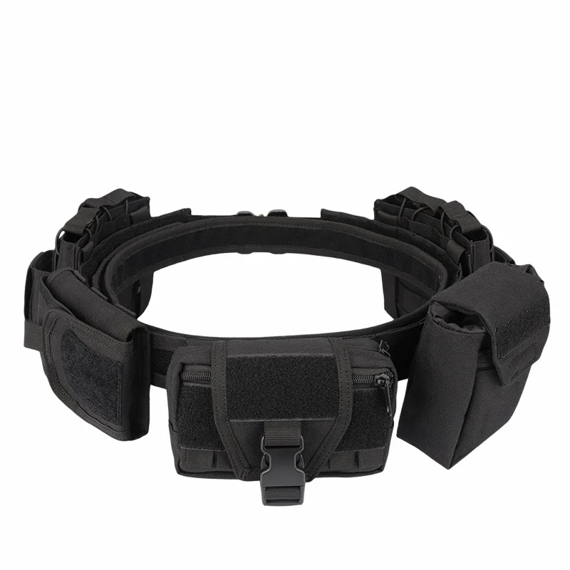 Tactico Adjustable Molle System Ronin Belt Tactical Belt Set Guard Duty Battle Belt Setup